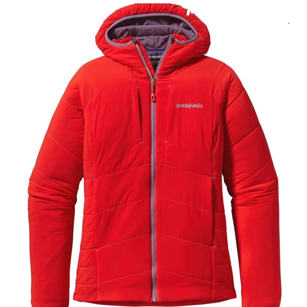 Patagonia Red Nano Air Hooded Jacket